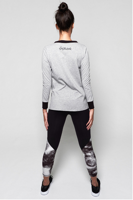 Flossy Top - Grey