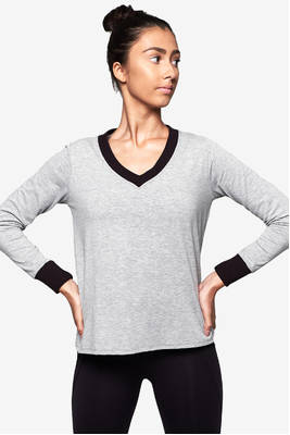 Flossy Top - Grey