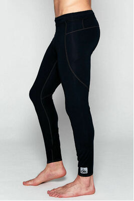 M.A.D. Long Compression Pants - Black/Grey