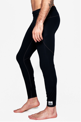 M.A.D. Long Compression Pants - Black/Grey