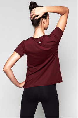 Viko Top - Burgundy