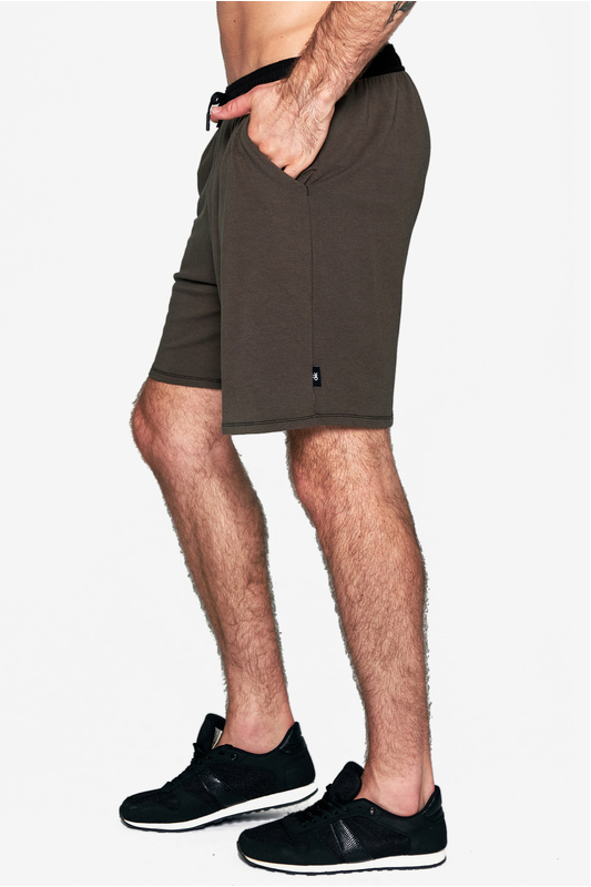 Comfort Short - Green French Terry